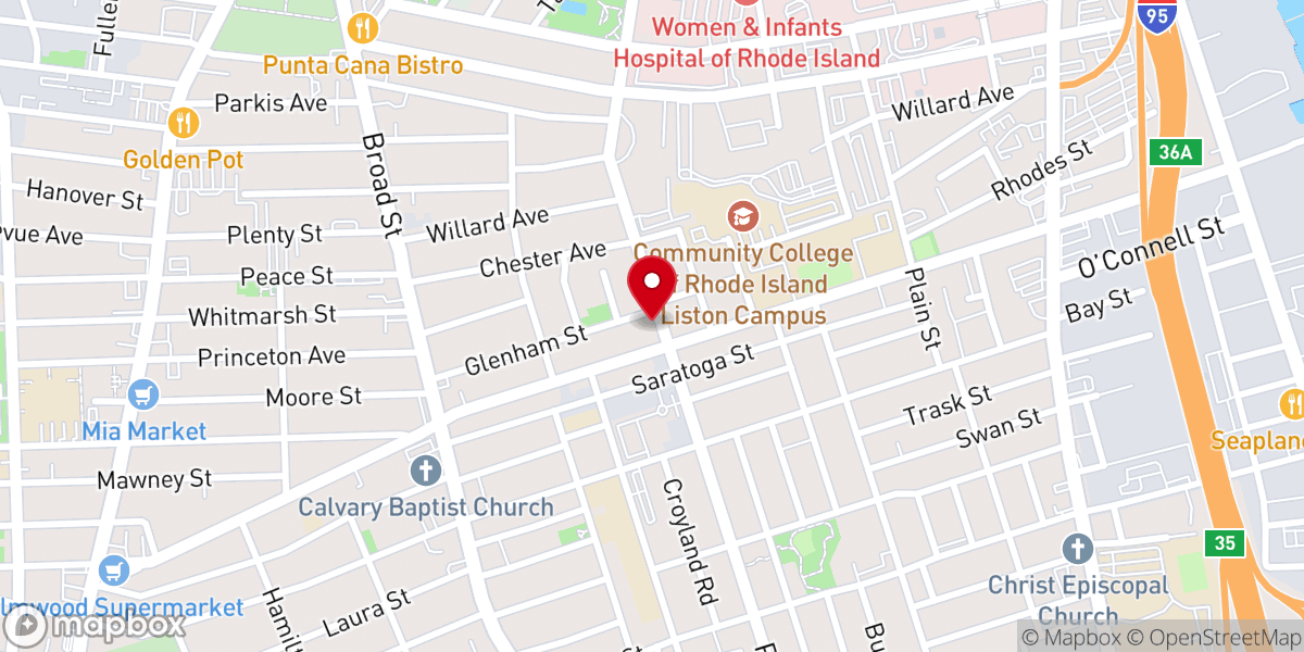 Map showing location of Christ Apostolic Church Altar of Grace