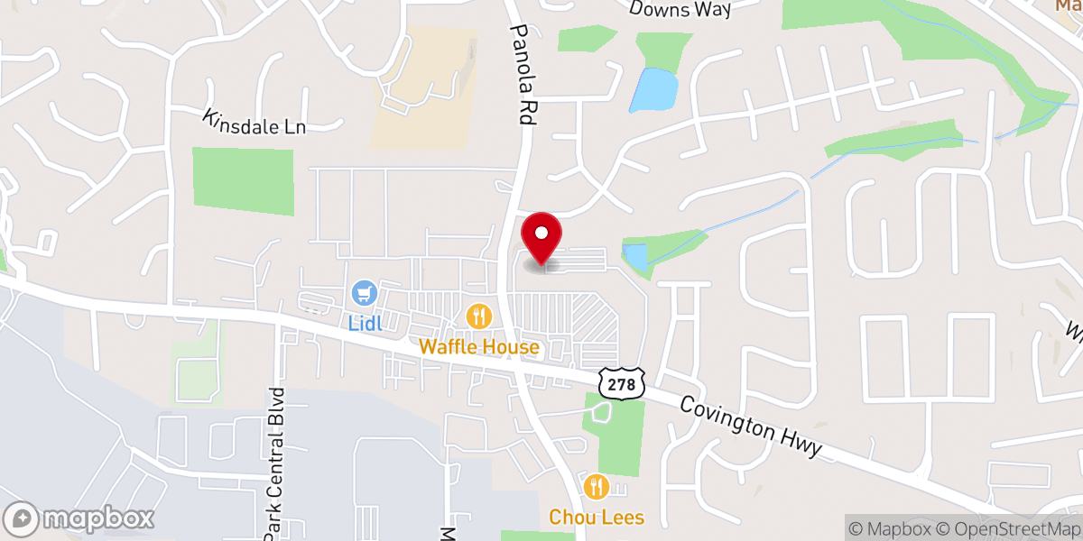 Map showing location of Alive City Church