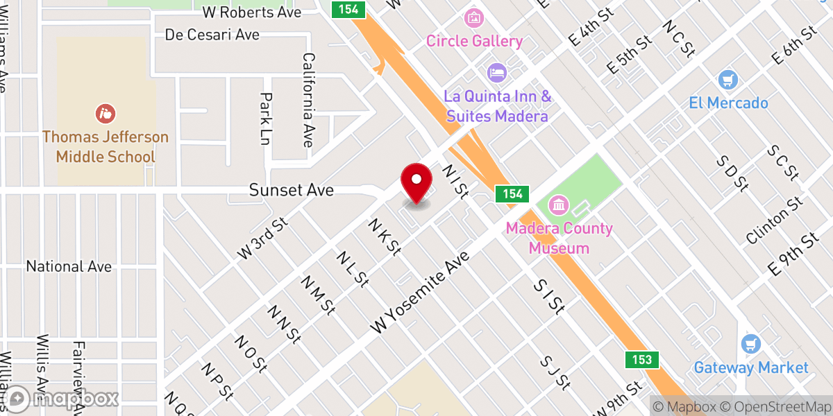 Map showing location of St. Marello Bookstore