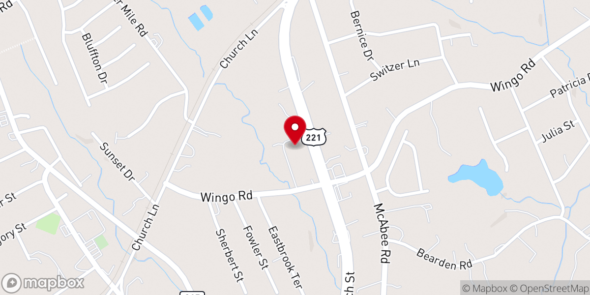 Map showing location of American Custom Countertops LLC.