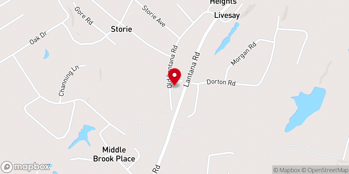 Map showing location of First Congregational Church