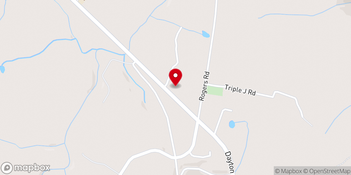 Map showing location of Ekklesia Bible Tabernacle