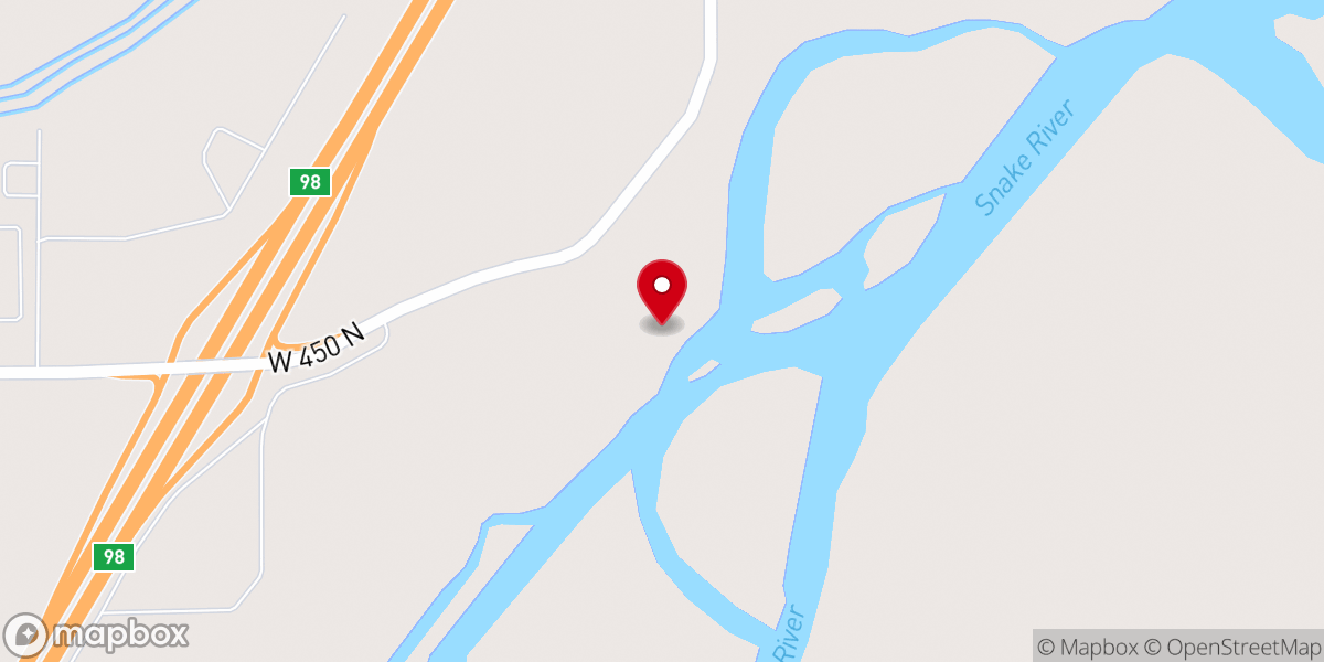 Map showing location of Rose River Receptions
