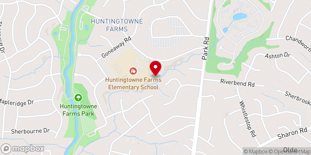 Map showing location of Charlotte Spirituality Center Inc