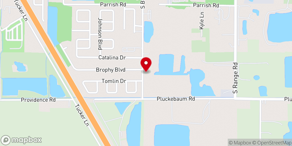Map showing location of West Cocoa Mission