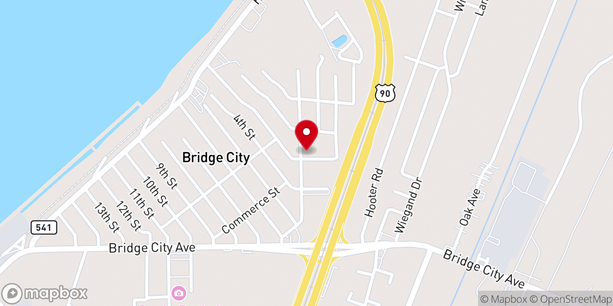 Map showing location of Jefferson Parish