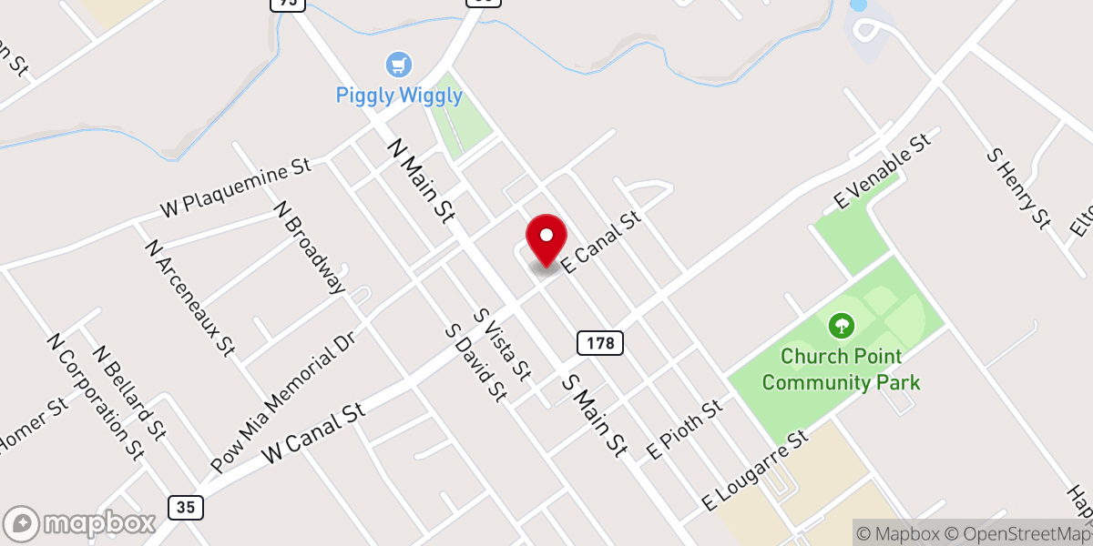 Map showing location of Southern Pup Pet Grooming