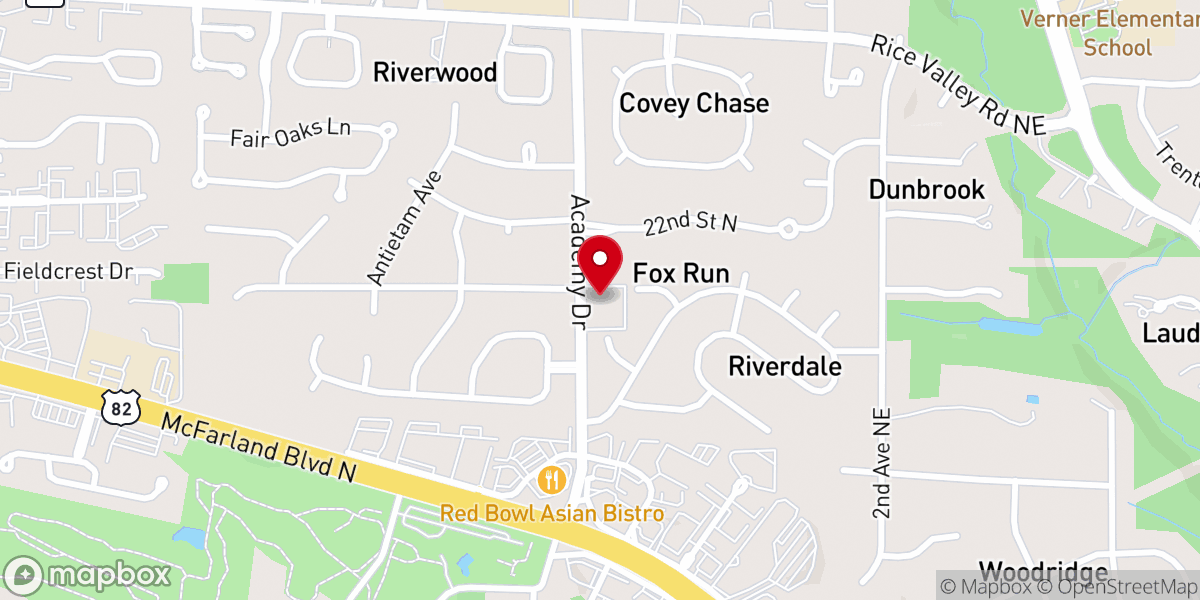 Map showing location of Saint Jesus Church