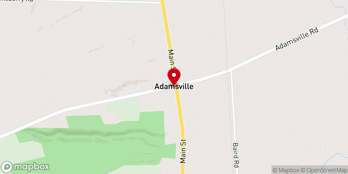 Map showing location of Weslyan united Methodist church
