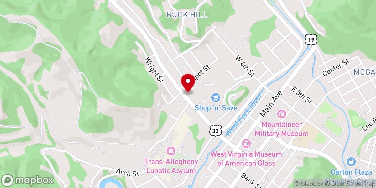 Map showing location of Our Neighbor