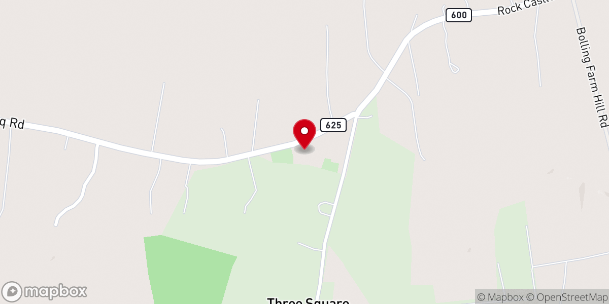 Map showing location of Chief Cornerstone Baptist Church