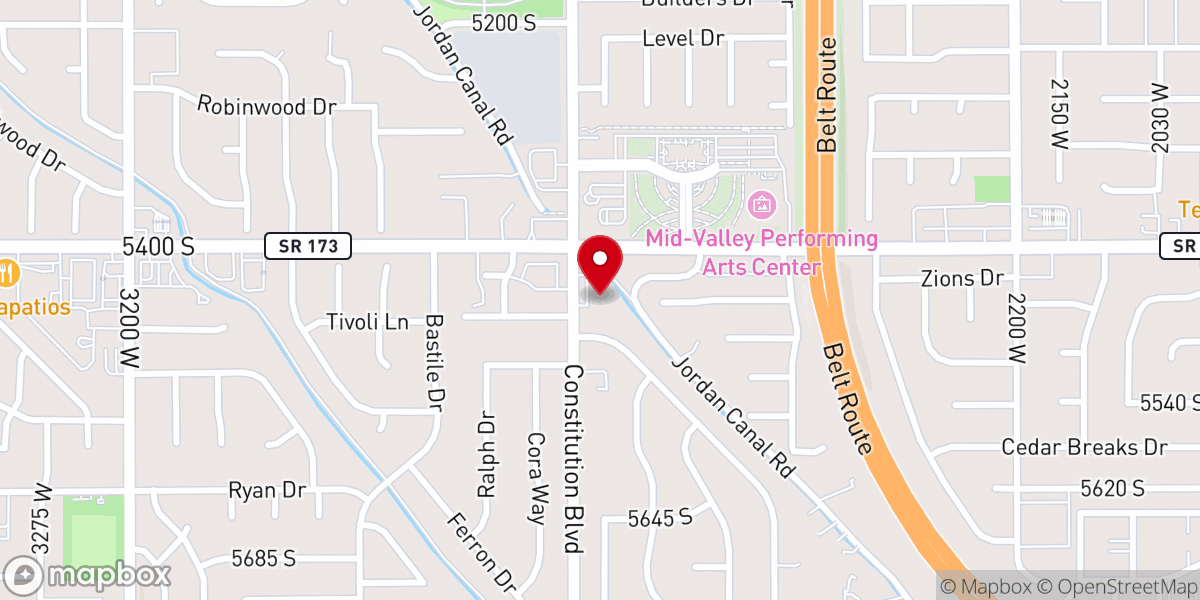 Map showing location of St. Jude Maronite Catholic Church