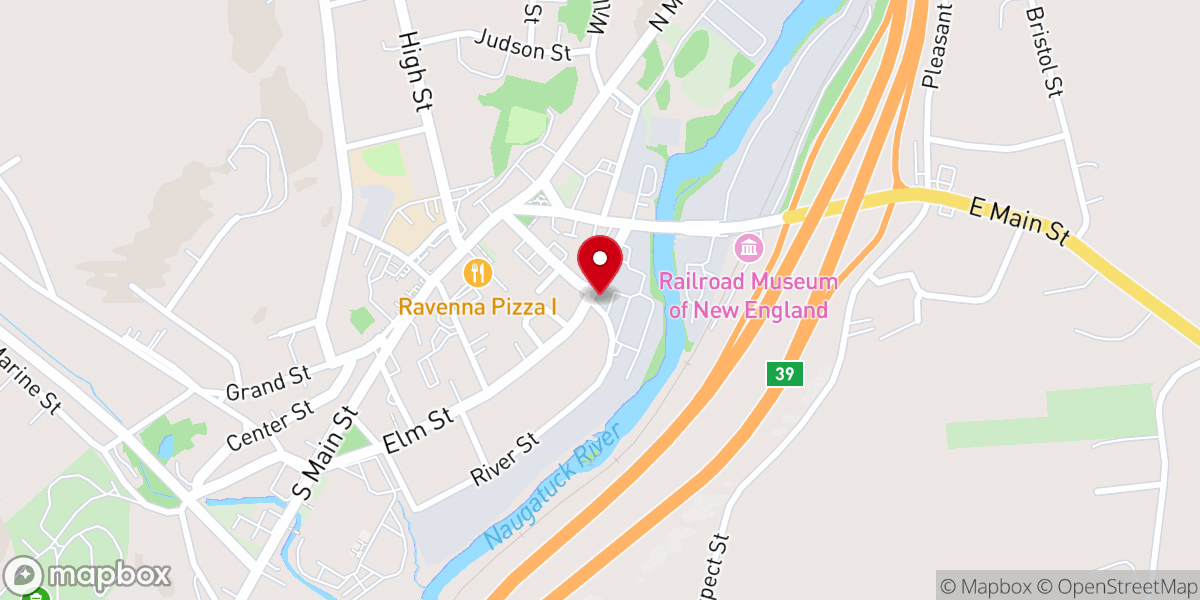Map showing location of Beacon Baptist Fellowship Church