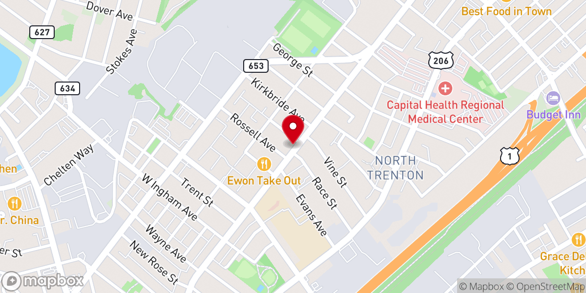 Map showing location of Harvest Intercontinental Ministries Unlimited