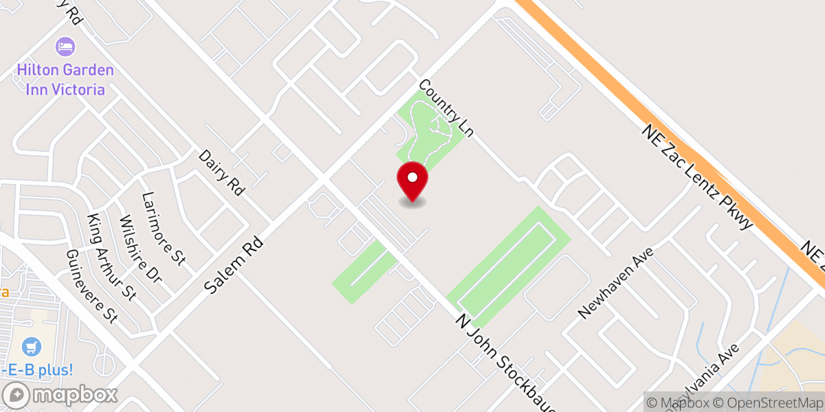 Map showing location of Parkway Church