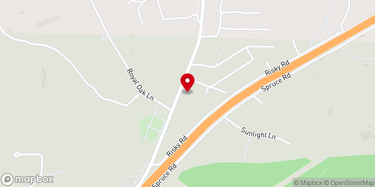 Map showing location of Seventh-Day Adventist Church