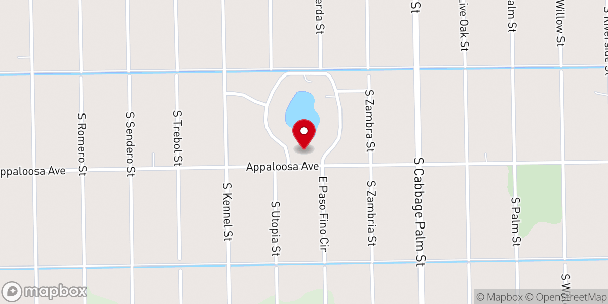 Map showing location of Ministerio Cristiano Puerta Al Cielo Inc