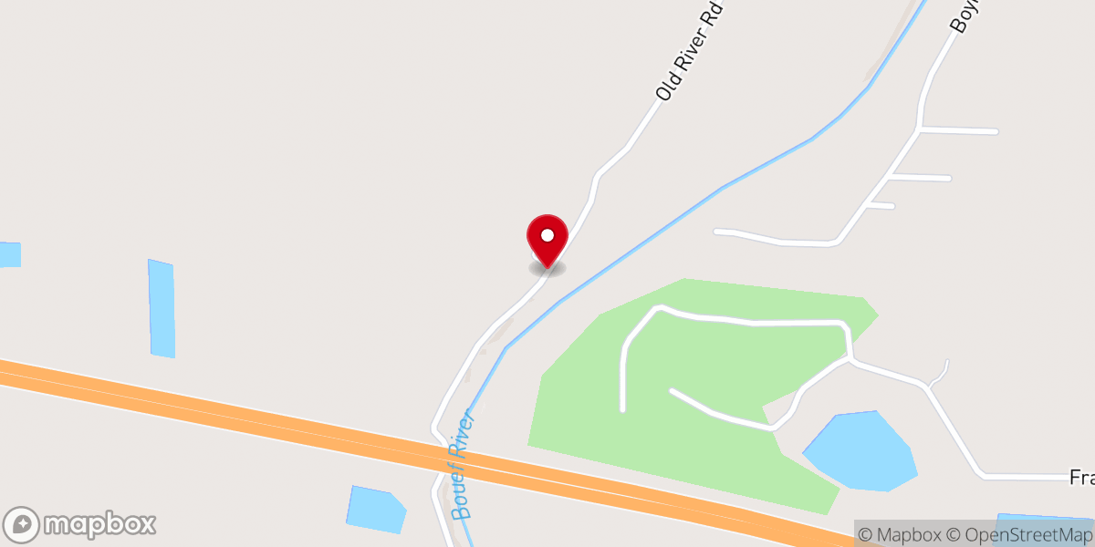 Map showing location of Jones Chapel