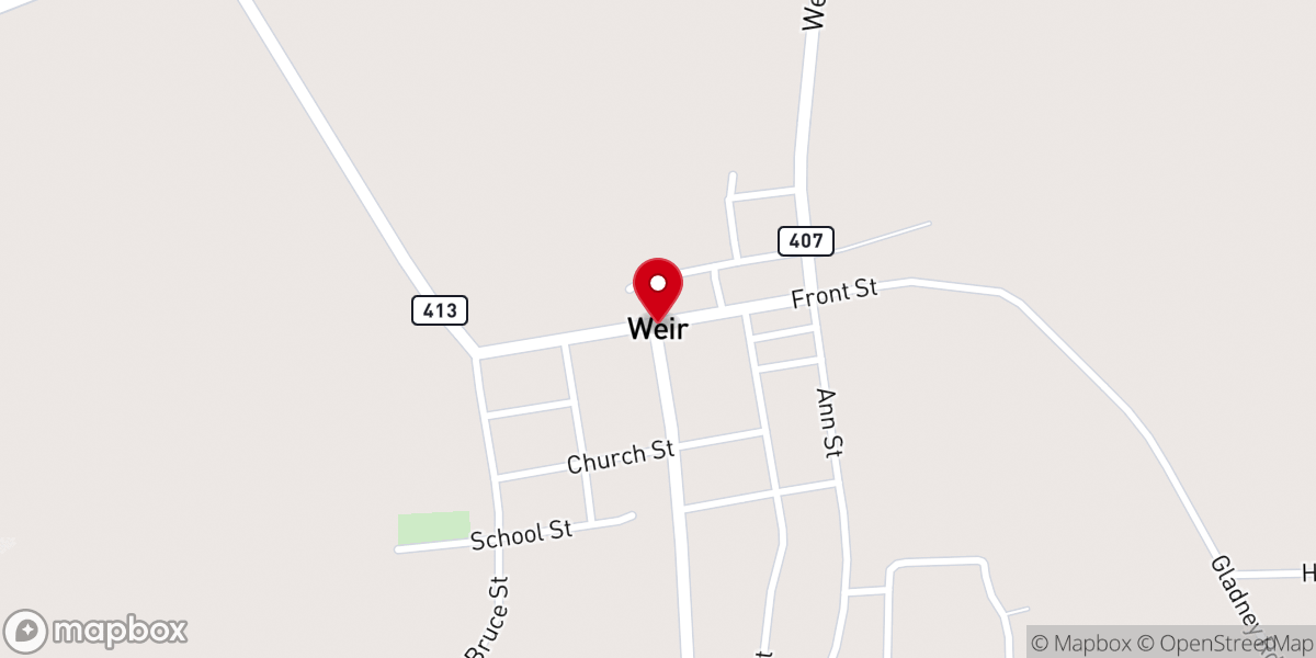Map showing location of Kingdom Builders Outreach