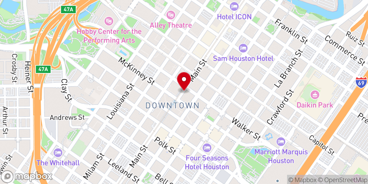 Map showing location of Holy Cross Catholic Chapel