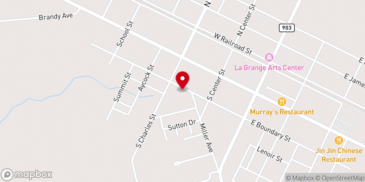 Map showing location of Moore's Chapel AME Zion Church