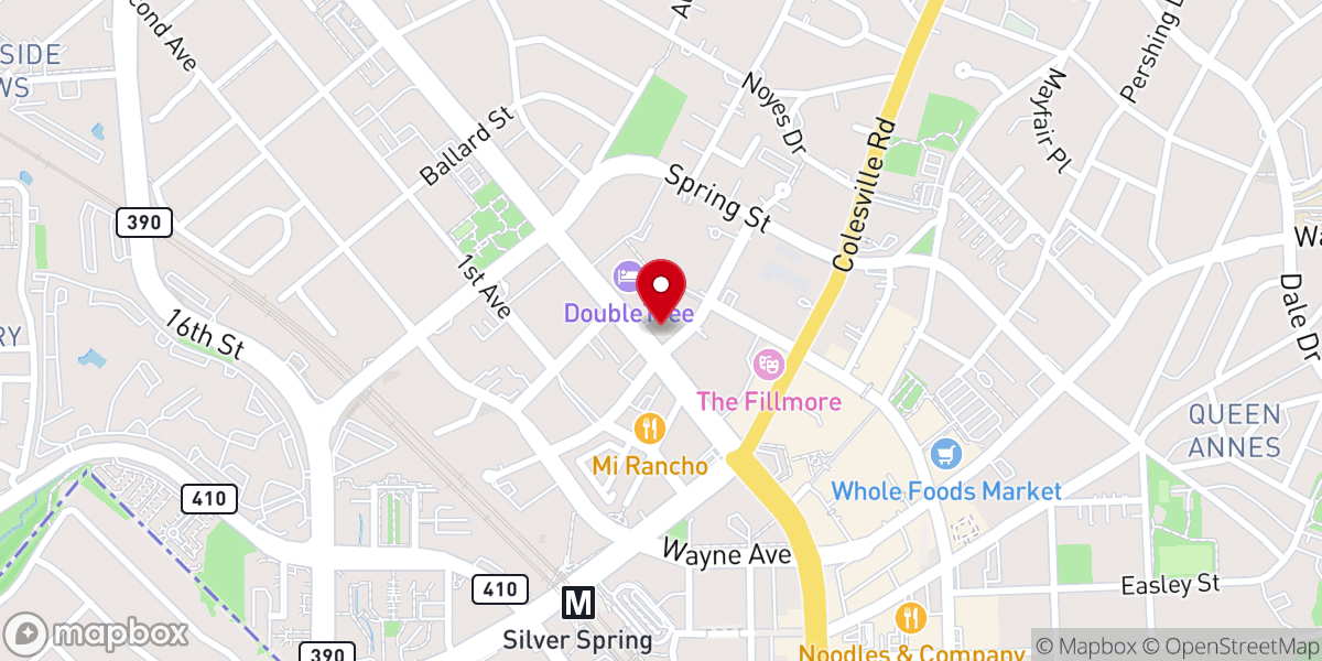 Map showing location of Grace Covenant Church Office