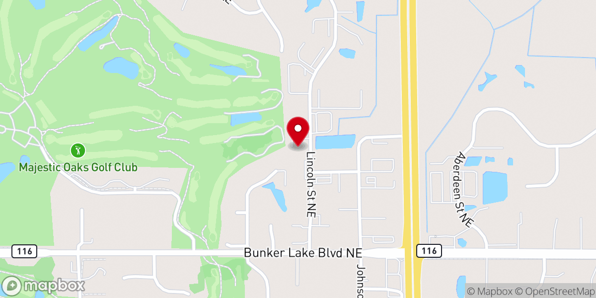 Map showing location of Tabernacle of Hope International Ministry