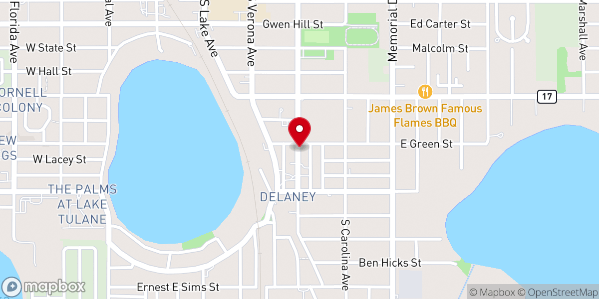 Map showing location of Lighthouse Pentecostal Church of Prayer