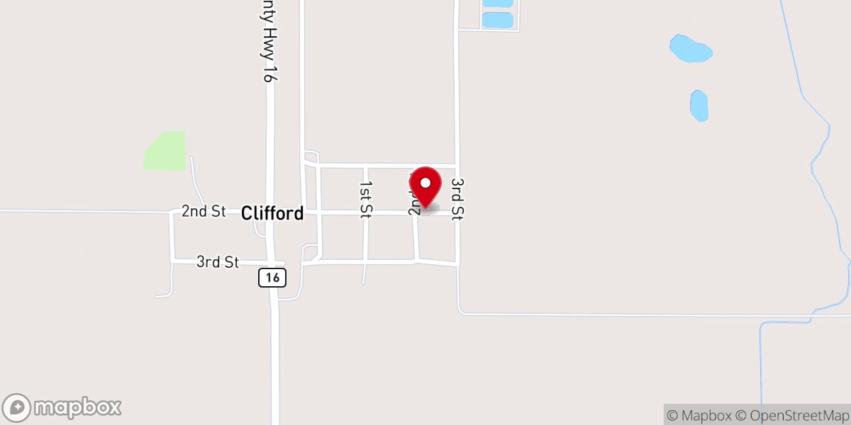 Map showing location of Norman Lutheran Church