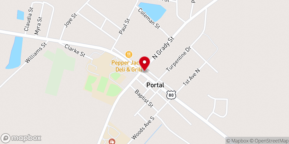 Map showing location of Open Church Ministries