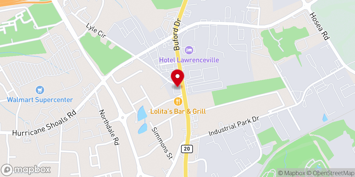 Map showing location of House on Faith Church International Inc