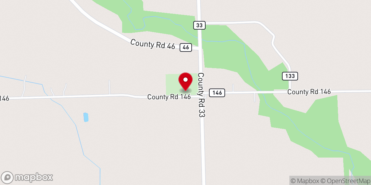 Map showing location of Solomon Creek cem. & Church