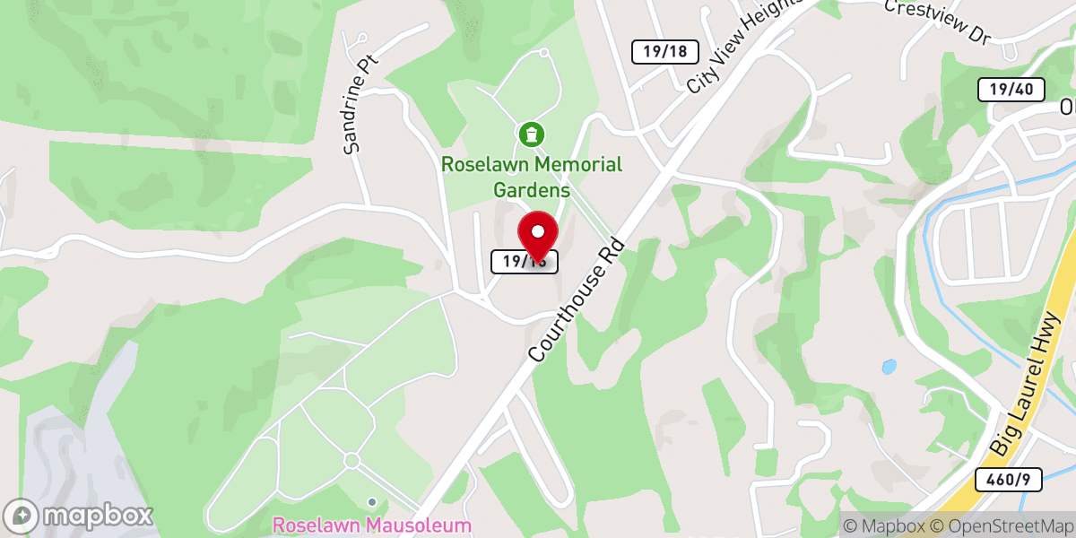 Map showing location of Heaven Sent Ministries