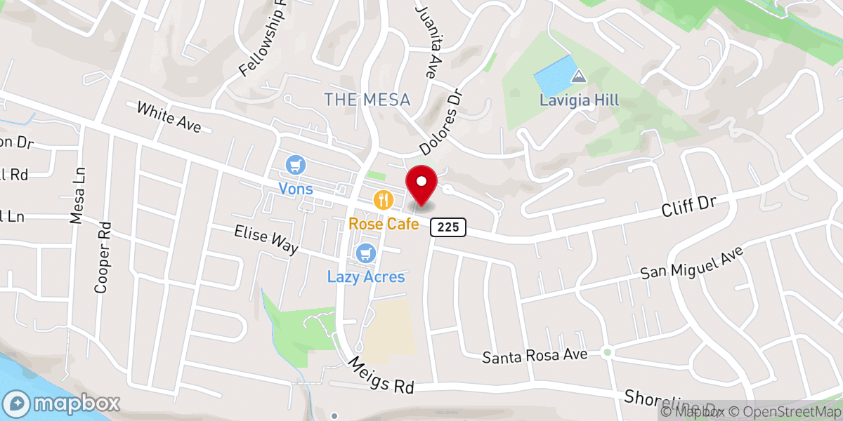 Map showing location of Holy Cross Church