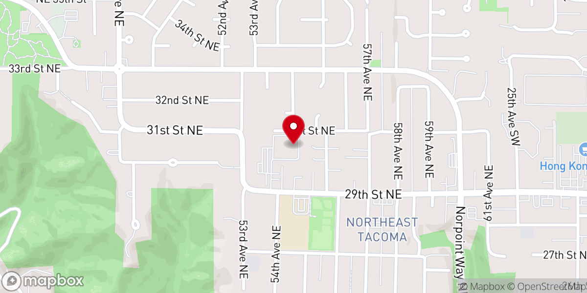 Map showing location of Life Christian Church