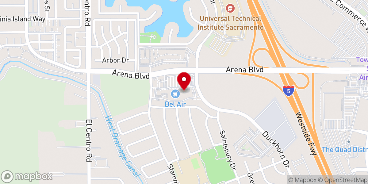 Map showing location of Faith Point Church