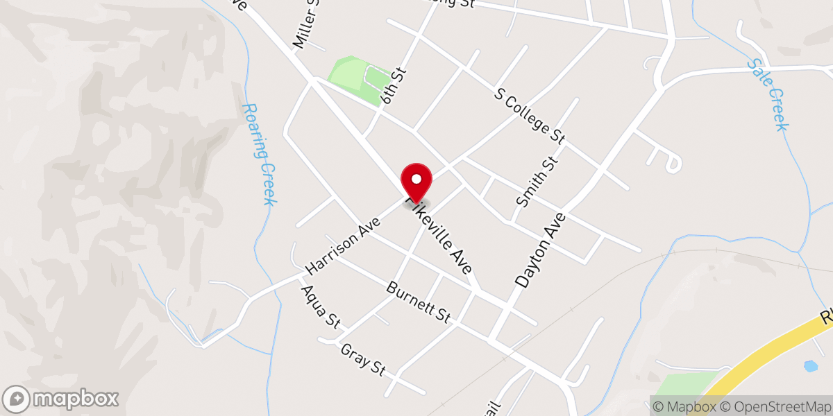 Map showing location of Graysville