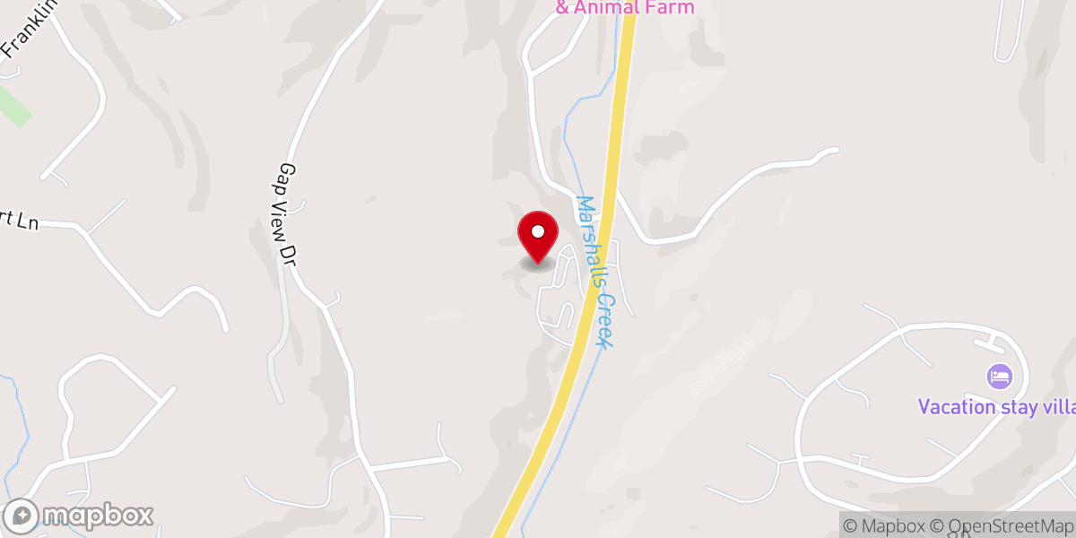 Map showing location of Greater Life Christian Church