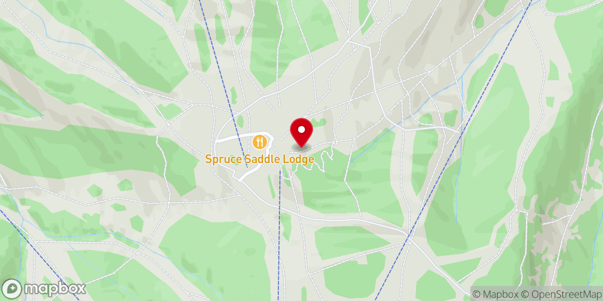 Map showing location of Beaver Creek Wedding Deck