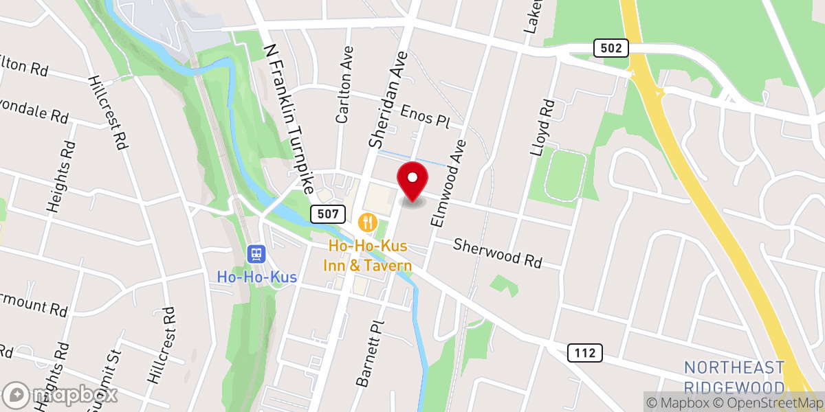 Map showing location of Sycamore Community Church