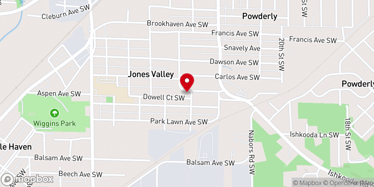 Map showing location of Rising Star Methodist Church