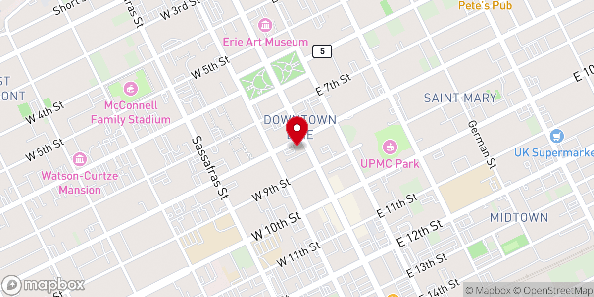 Map showing location of Frank W & Ona B Melick Irrv TR Ua 005663