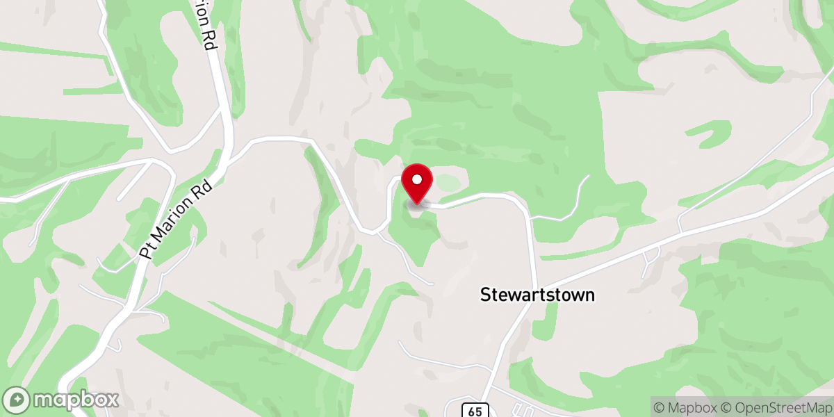 Map showing location of Eden United Methodist Church
