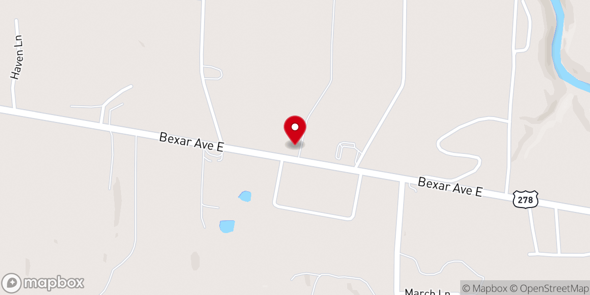 Map showing location of Primitive Church