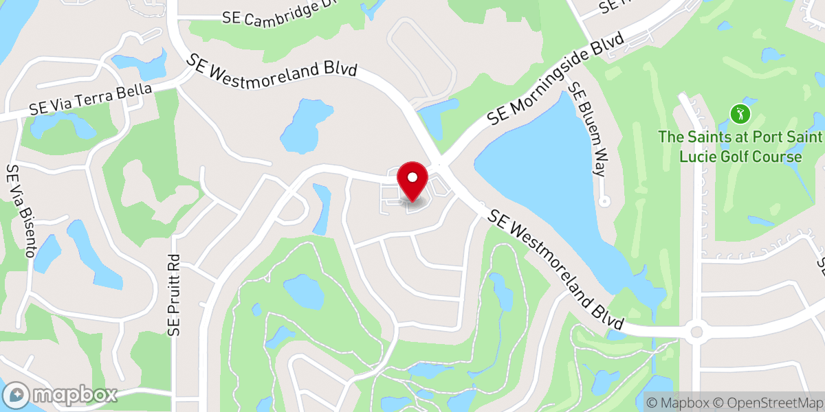 Map showing location of New Life Fellowship Ministries Inc