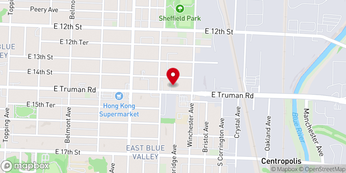Map showing location of Sovereign Grace Baptist Church