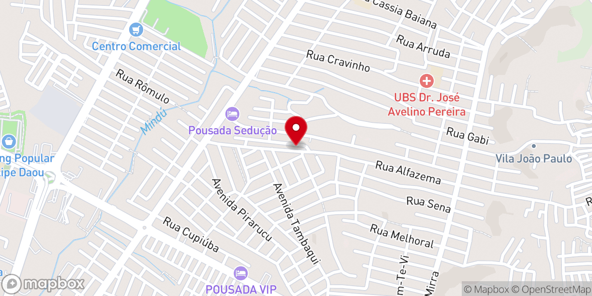 Map showing location of Igreja Pentecostal Unida do Brasil J.T.3