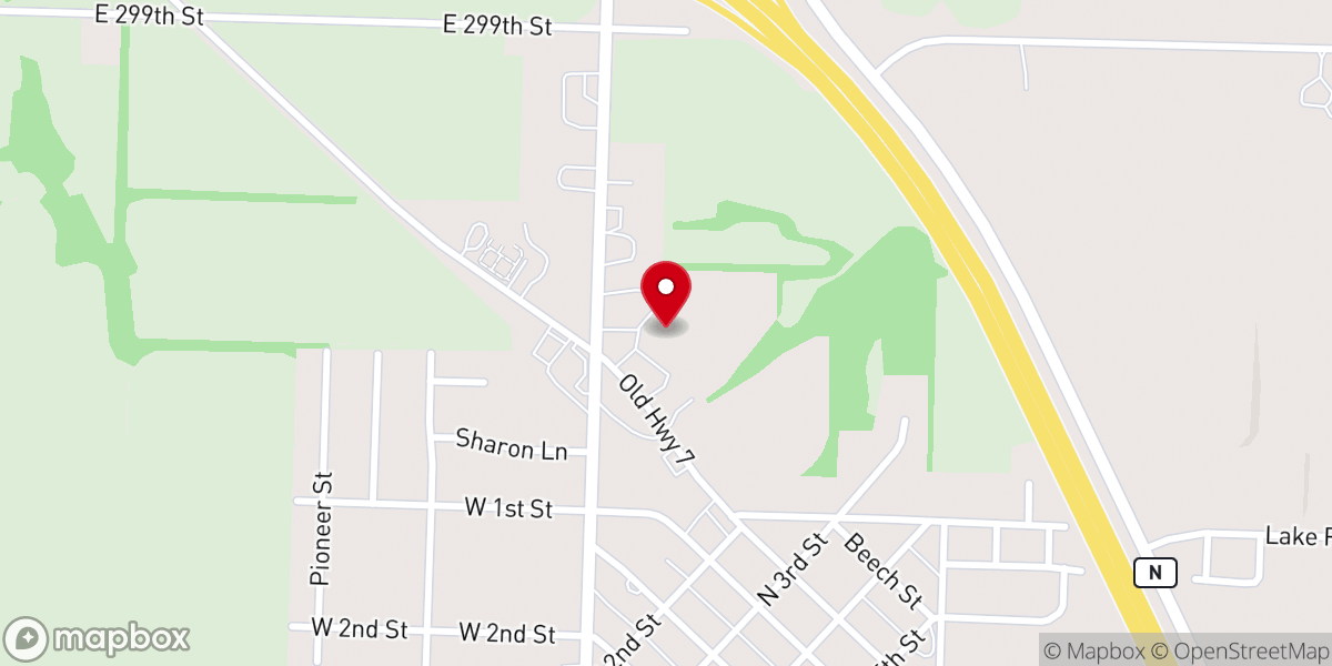 Map showing location of Heart of Life Church- Garden City Campus