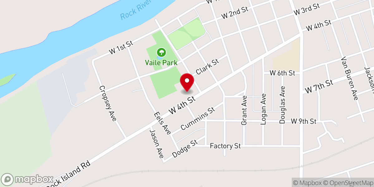 Map showing location of Dixon Community Food Pantry