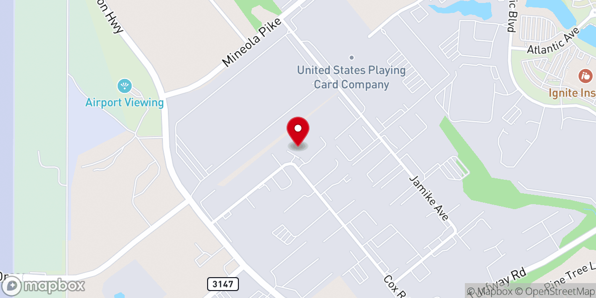 Map showing location of GracePointe Community Church of the Nazarene